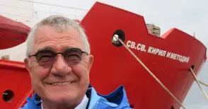 Проф. Пимпирев гостува на откриването на изложба „Подводна вкаменена гора“ в Русе