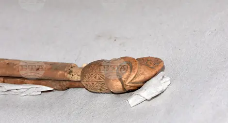 Уникален скитски скиптър на 2500 години открит при разкопки край Провадия /галерия/