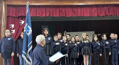 Нов отряд от 15 третокласници пое Детското полицейско управление в СУ &bdquo;Йордан Йовков&ldquo;-Русе