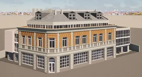 Мантовата къща се превръща в четириетажен жилищен комплекс