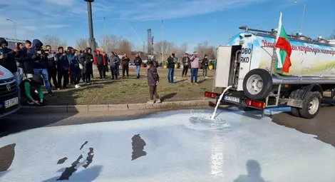 Фермери на Дунав мост: Грехота е да се излива мляко, но не е ли грехота мандри и търговци да ни бавят парите от 6 месеца до година