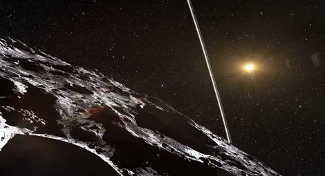 Астероид преминава опасно близо през земната атмосфера