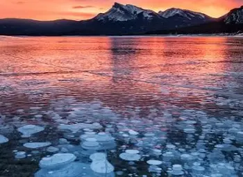 Езерото с най-опасни ледени мехурчета