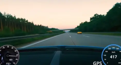 Чешки милионер кара с 417 км/ч по германска магистрала (ВИДЕО)