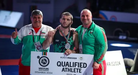 Вальо Ангелов до Рамазанов на олимпийския тепих в Париж Вальо Ангелов до Рамазанов на олимпийския тепих в Париж