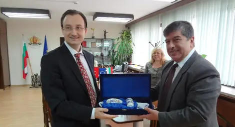Новият генерален консул на Турция  се представи на властите в Русе