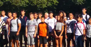 Легендата Георги Ачев откри учебната година в Спортното