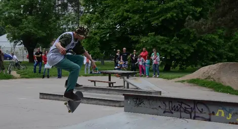 Скромно издание на скейт фестивала тази година