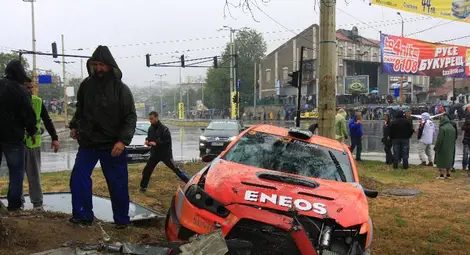 Фаворитът на Писта Русе Маршавелов оцеля в тежка катастрофа