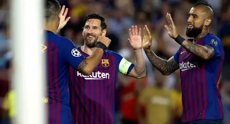 Барса тръгна със стилна победа над ПСВ в Шампионската лига