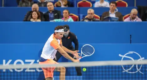 Първата голяма изненада в София е факт, грузинец елиминира Доминик Тийм