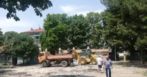 Европейска градинка до Американското пазарче