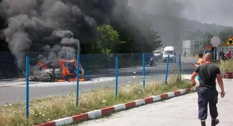 Тежка катастрофа край Варна, шестима ранени в огнен ад