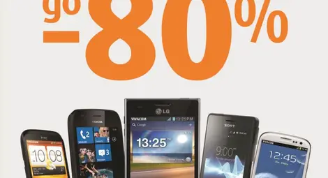 До 80% отстъпка за всички смартфони в магазините на VIVACOM 