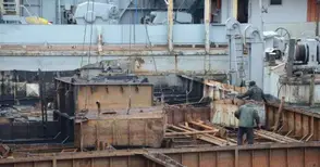 Част от потъналия „Фери Топ 1“  ще продължи да плава като платформа