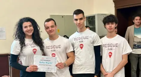 Никол Димитрова, Димитър Димитров, Николай Николов и Никола Савов са насочили усилията си към приложение за подобряване на реакцията при инциденти и спестяване на ценно време в критични ситуации.