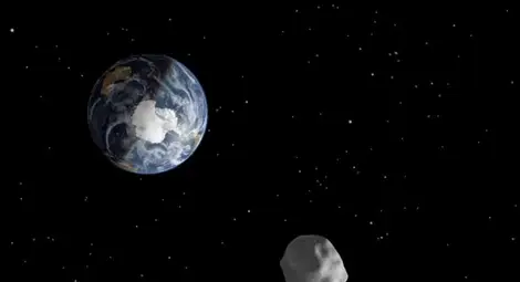 Огромен астероид профуча край Земята