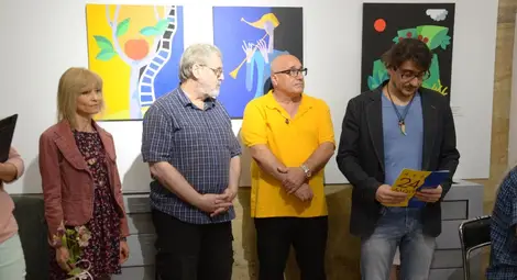 Четирима художници откриха 24-каратова изложба за 24 май