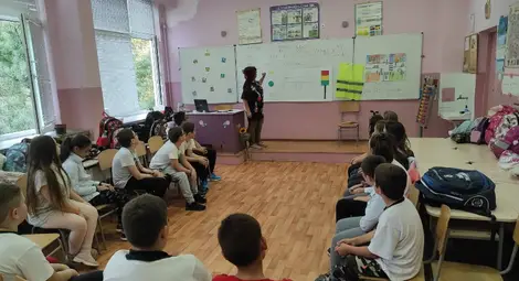 Деца от "Възраждане" участваха във второто издание на кампанията &bdquo;Дни на безопасността на ROADPOL&ldquo; /галерия/