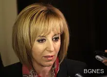 Манолова: ГЕРБ продължава да саботира работата на НС Манолова: ГЕРБ продължава да саботира работата на НС