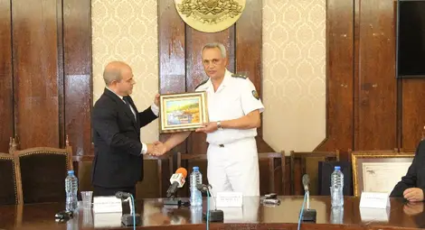 Военноморските сили честват в Русе 138 години от създаването си /галерия/