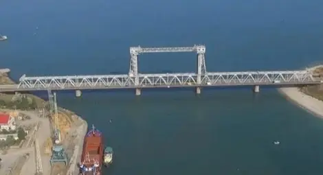 Русия порази важен мост над р. Днестър край Одеса Русия порази важен мост над р. Днестър край Одеса