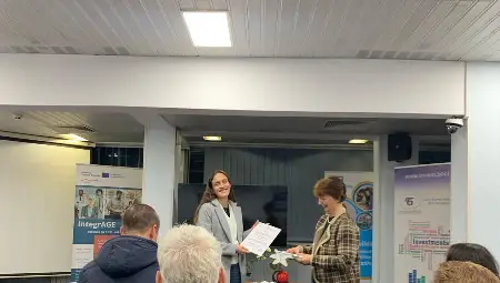 Студентката от Русенския университет Жени Томова с престижна награда