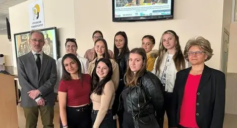 Гост професори от университета Мак Мастър в Канада гостуваха в Русенския университет Гост професори от университета Мак Мастър в Канада гостуваха в Русенския университет