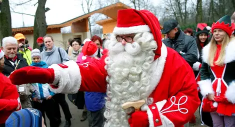 Дядо Коледа беше глобен от данъчните в Унгария
