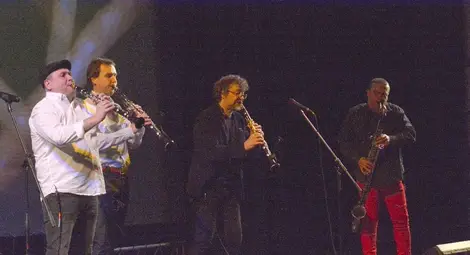 Градската градина влезе в концерта  на квартета кларинети от Прага