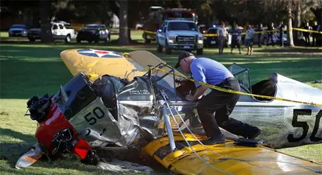 Актьорът Харисън Форд е катастрофирал със самолет Актьорът Харисън Форд е катастрофирал със самолет