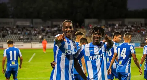 Ибрахим Кейта вкара един от любимите си голове във вратата на &bdquo;болярите&ldquo;.    Снимка: Архив