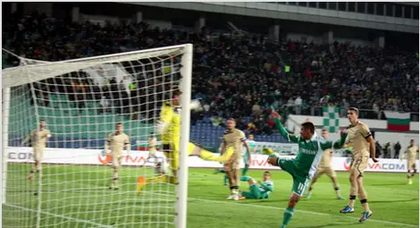 Лудогорец &ndash; Динамо (Загреб) 2:0 след първото полувреме