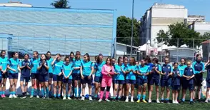 Второ място и три приза за футболистките в сини екипи