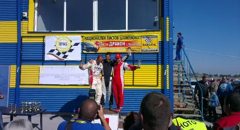 Росен Даскалов с най-бърза обиколка и подиум на „Дракон“ Росен Даскалов с най-бърза обиколка и подиум на „Дракон“