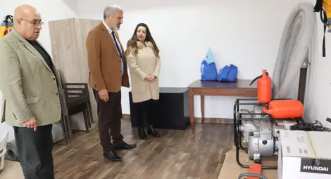 Областният управител на Русе Драгомир Драганов се запозна на място&nbsp;  с дейността на доброволното формирование в Сливо поле