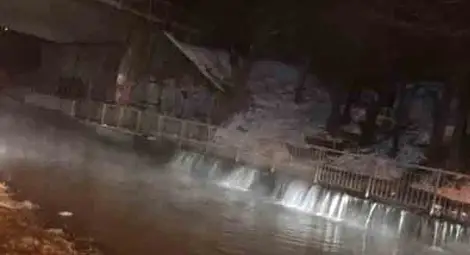 &bdquo;Тулча&ldquo; потече като река заради спукан водопровод