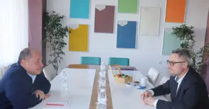 Областният управител на Русе се срещна с ръководството на групата „Оргахим“