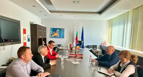 Акад. Христо Белоев проведе работна среща  с председателя на район Тараклия