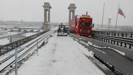 Затварят Дунав мост при Русе на 6 и 27 март за около 12 часа Затварят Дунав мост при Русе на 6 и 27 март за около 12 часа