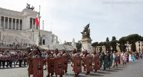 Легионери от Свищов взеха участие в празниците по повод 2768&deg;години от основаването на Рим /галерия/