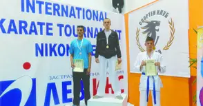 Каратист от „Две могили“ с трета титла на „Никон опън“