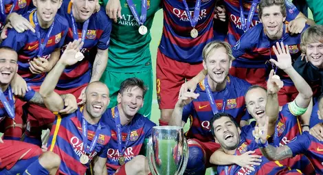 Барса за пети път триумфира със Суперкупата на УЕФА