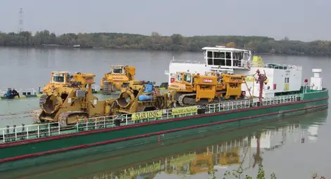 Огромните машини за изграждане на &bdquo;Балкански поток&ldquo; потеглиха за Германия