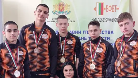 Жените на  ТСК &ndash; Русе  с титла на Държавното отборно първенство по вдигане на тежести