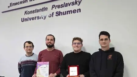 Екип от Русенския университет спечели първа награда в Националния академичен конкурс за компютърни обучаващи игри