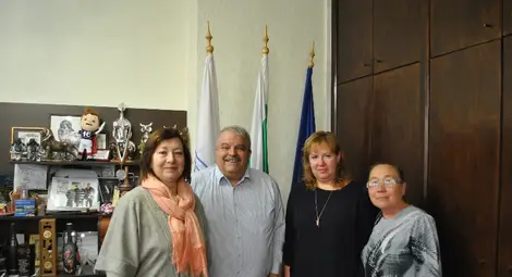 Преподавателки от Волгоград гостуваха на зам.-кмета Григоров