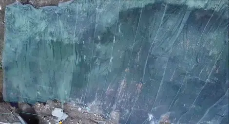 В заключителен етап са укрепителните дейности на срутището по пътя за Рилския манастир В заключителен етап са укрепителните дейности на срутището по пътя за Рилския манастир