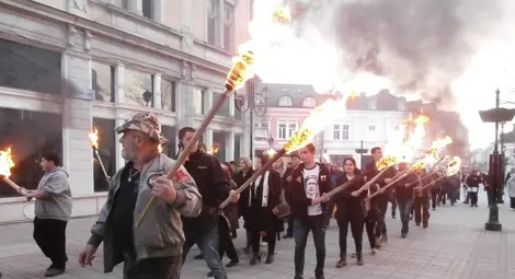 С факли и патриотични възгласи  войводите почетоха Васил Левски