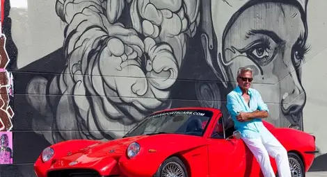 Спортна кола от коноп.